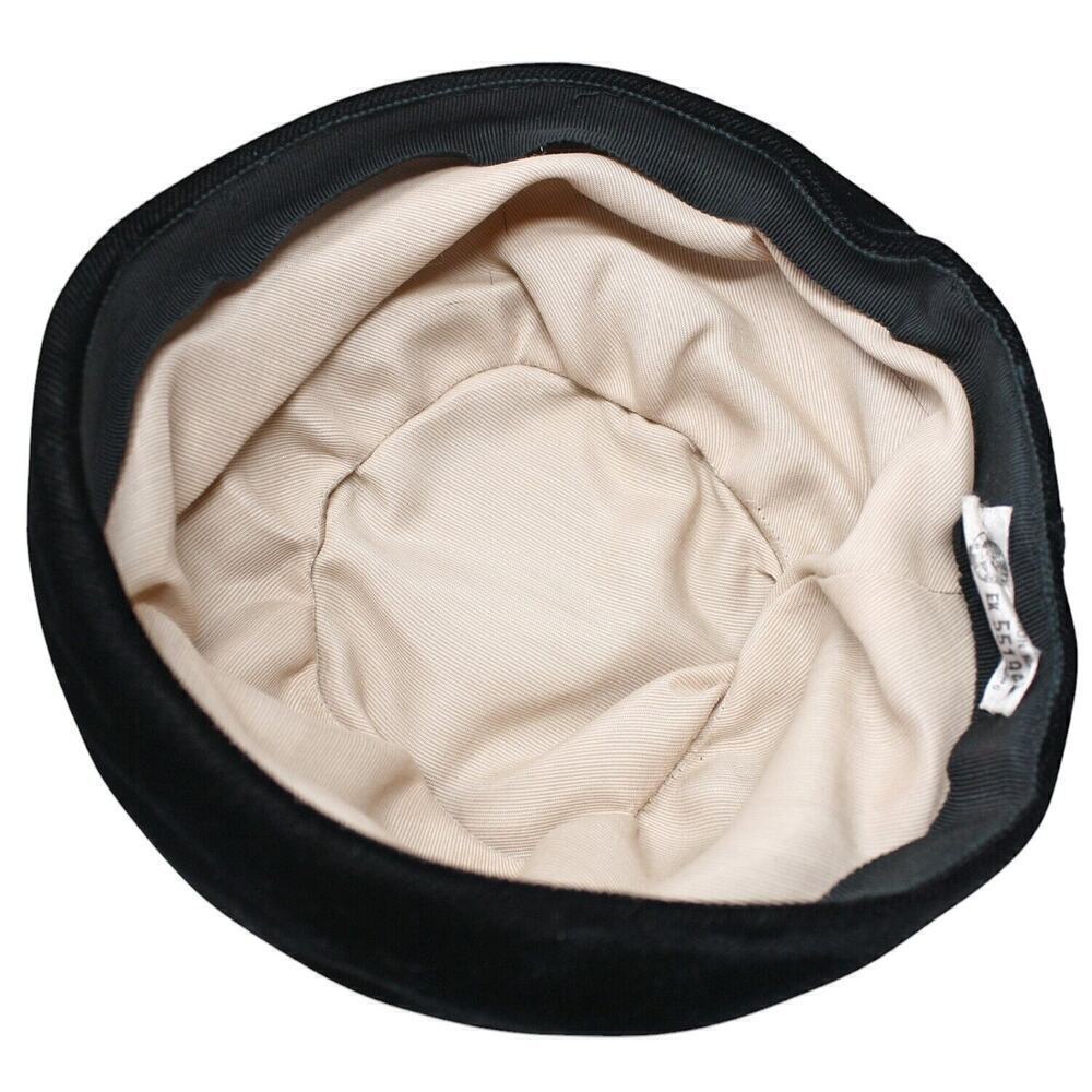 Vintage Cocktail Hat Layered Look in Brown and Black Velvet Union Tag - Hey Viv - Picture 5 of 7